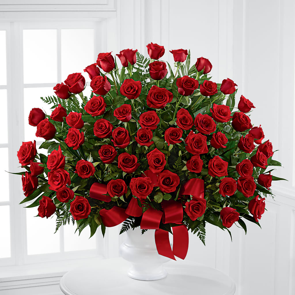 Blessed with Love Arrangement – Cerezo Flowers, Miami FL