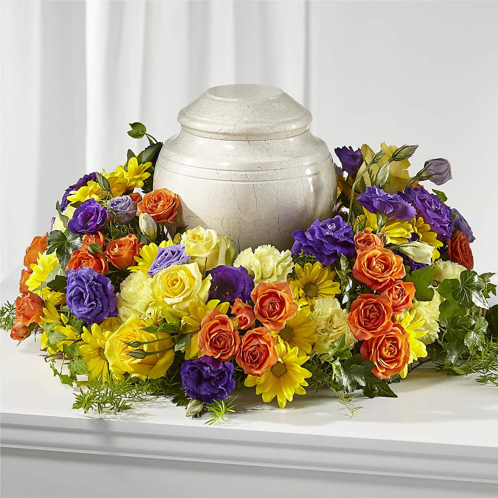 Blossoms of Remembrance Cremation Adornment – Cerezo Flowers, Miami FL