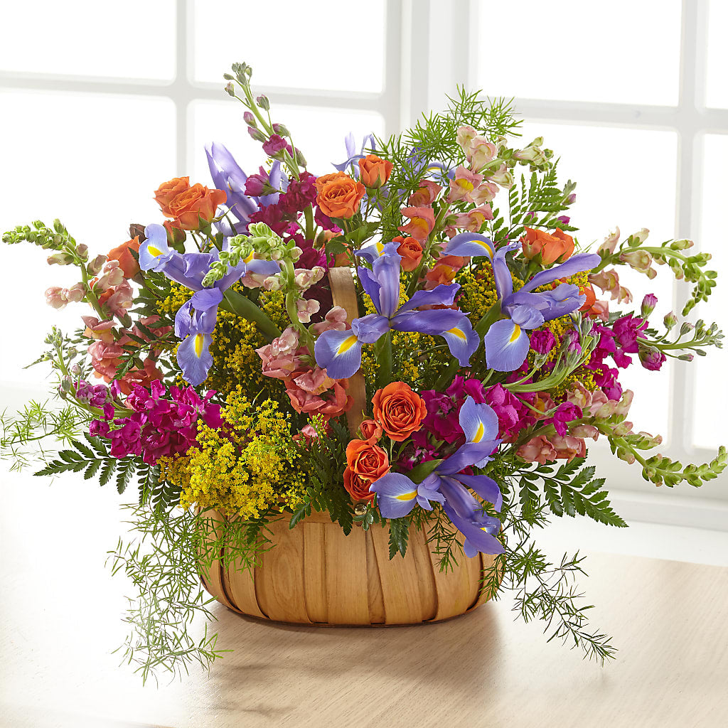 Garden of Life Basket – Cerezo Flowers, Miami FL